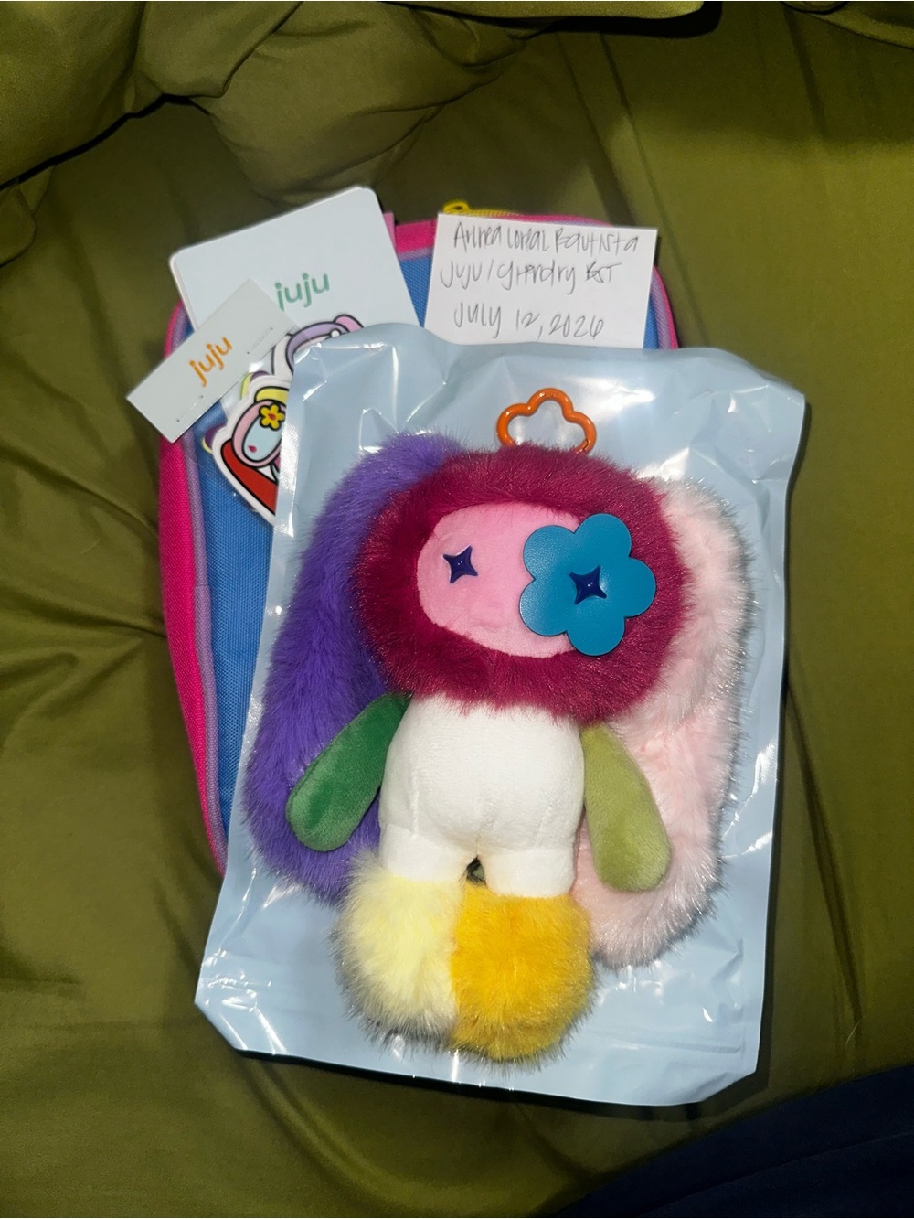 JuJu Mismatched Cookie Plush Keychain